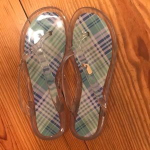 Vineyard vines jelly flip flops